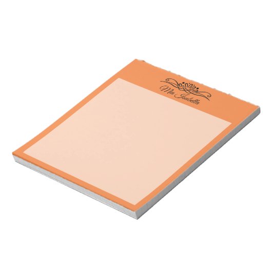 Bloc-notes classique Trend Color Fresh Tangerine (Tourné)