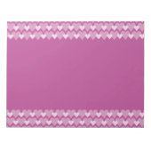 Bloc-notes Coeurs roses (Devant)