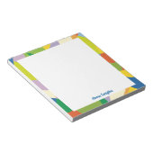 Bloc-notes coloré au parfum de citron (Incliné)
