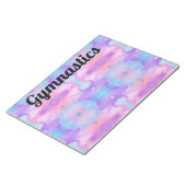 Bloc-notes coloré Pastel Gymnastique (Incliné)