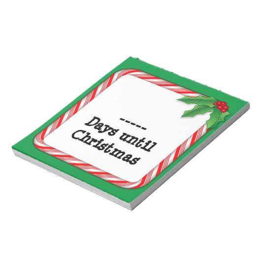 Bloc-notes - Compter les jours jusqu'à Noël (Tourné)