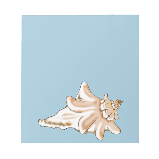 Bloc-notes Coquille de Conque (Devant)