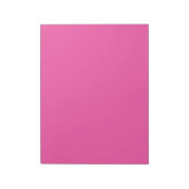 Bloc-notes couleur Crayon Magenta (Tourné)