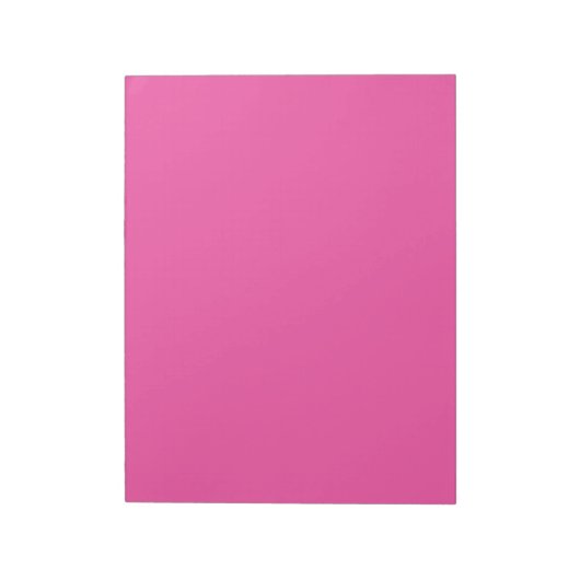 Bloc-notes couleur Crayon Magenta (Tourné)