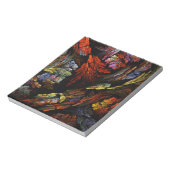 Bloc-notes couleur Harmony Abstrait Art (Tourné)
