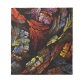 Bloc-notes couleur Harmony Abstrait Art (Devant)