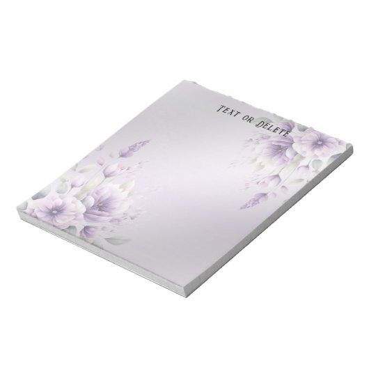 Bloc-notes couleur pourpre (Tourné)