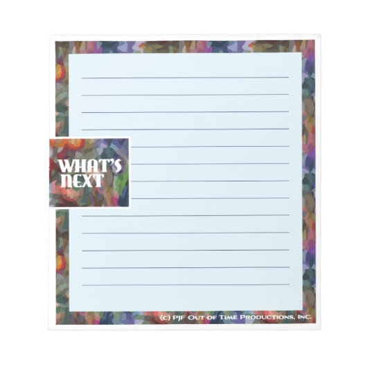 Bloc-notes couleur Power 5,5 x 6 (Devant)