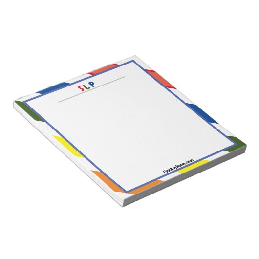 Bloc-notes couleurs SLP (Incliné)