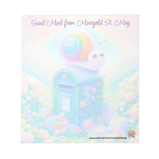 Bloc-notes Courrier Tortue (Devant)