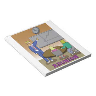 Bloc-notes - couverture de réunion