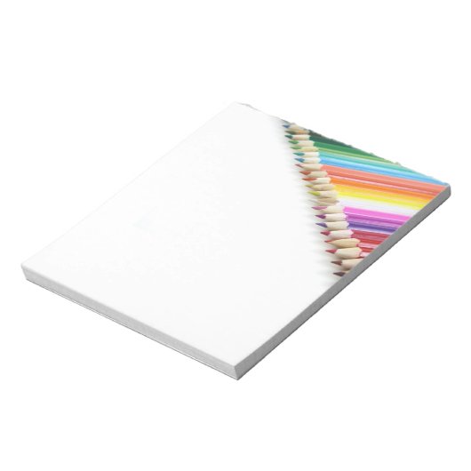Bloc-notes crayons coloré (Tourné)