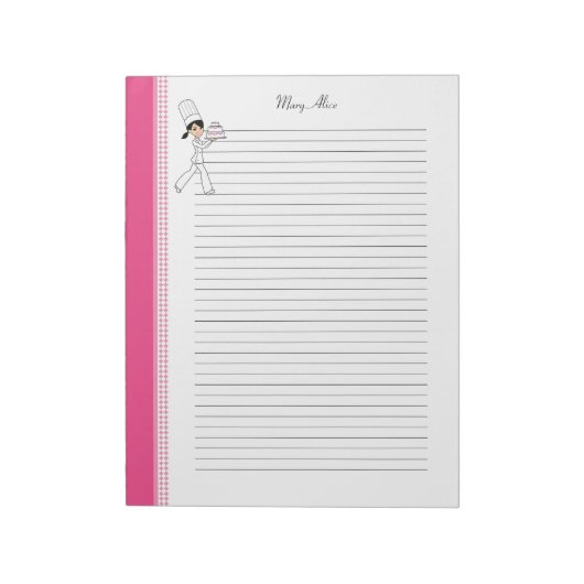Bloc-notes Cute Kitchen 40 pages pour Classeur (Tourné)