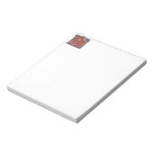 Bloc-notes D initial éclairé (Tourné)