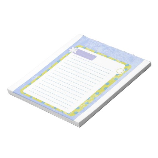 Bloc-notes Daisy (Tourné)