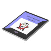 Bloc-notes d'alloween Vamptastique (14 cm x 15,2 c (Tourné)