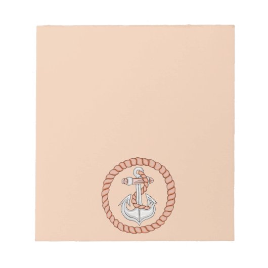Bloc-notes d'ancre nautique 1 (Devant)
