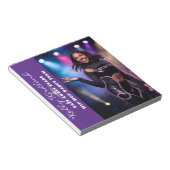 Bloc-notes d'autographe de danse moderne gras pour (Incliné)