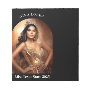 Bloc-notes d'autographes de concours