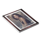 Bloc-notes d'autographes pour concours Sangria Shi (Incliné)