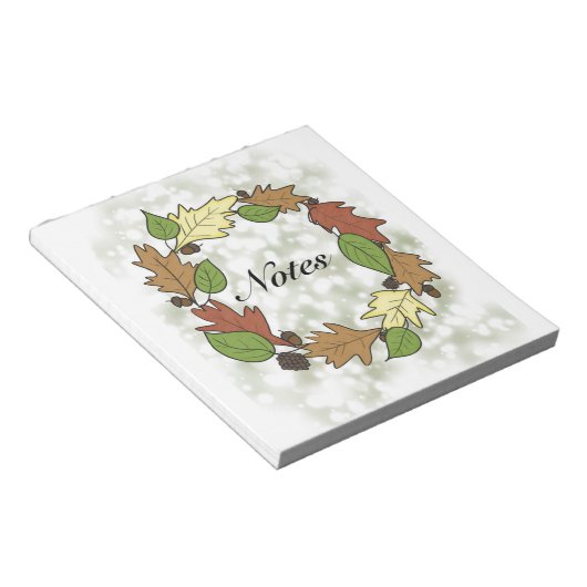 Bloc-notes d'automne (Incliné)