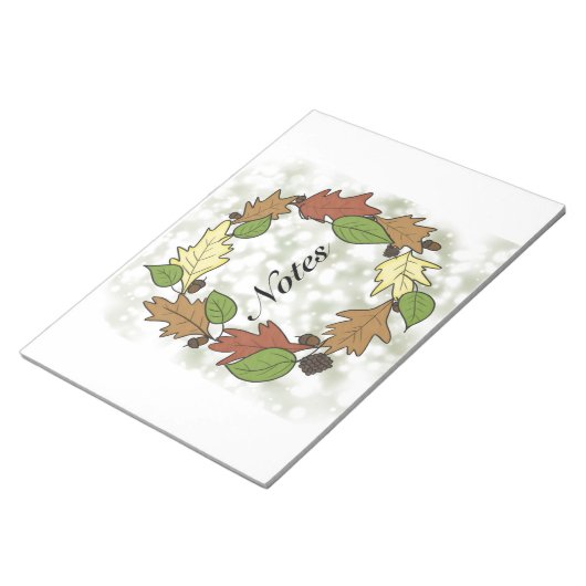 Bloc-notes d'automne (Incliné)