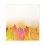Bloc-notes d'automne (Devant)