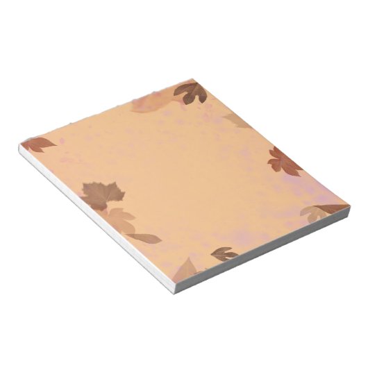 Bloc-notes d'automne (Incliné)