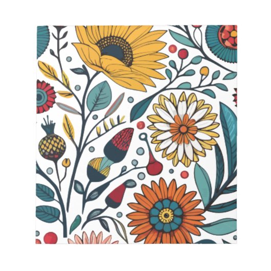 Bloc-notes : Dazzling Daisy Delft : Une mode flora (Devant)