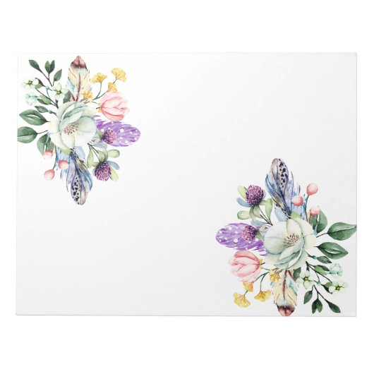 Bloc-notes de 11 po x 8,5 po - 40 pages (Devant)