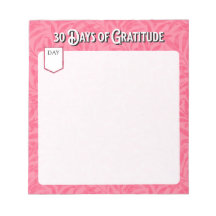Bloc-notes de 30 jours de gratitude