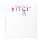 Bloc-notes de 50 nuances (Devant)