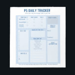 Bloc-notes de 5,5 po x 6 po - 40 pages<br><div class="desc">Utilisez ce P5 Daily Tracker Pad pour vous concentrer et vous aider à progresser vers vos objectifs.</div>
