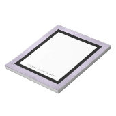 Bloc-notes de 5,5 po x 6 po, à huile violette et à (Tourné)