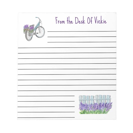 Bloc-Notes De 5,5 Pouces x 6 Pouces (Devant)