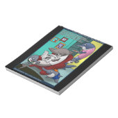 Bloc-notes de bandes dessinées sur l'océanographie (Tourné)
