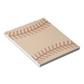 Bloc-notes de baseball vintage relié (Incliné)