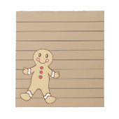 Bloc-notes de biscuits de Noël doux (Devant)