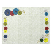 Bloc-notes de boutons texturés (Devant)