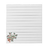 Bloc-notes de branche de houx (Devant)