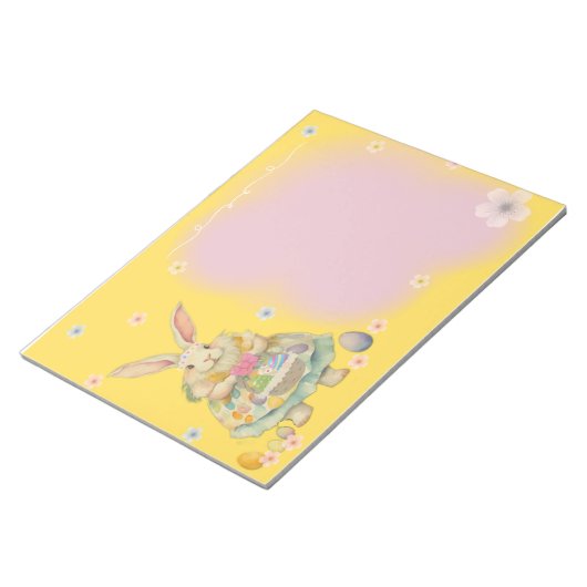 Bloc-notes de Bunny de Pâques (Incliné)