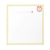 Bloc-notes de bureau/blocs-notes/modern bloc-notes (Devant)