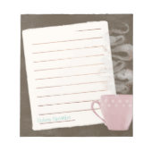 Bloc-notes de café (Devant)