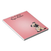 Bloc-notes de Carlin KiniArt personnalisé (Incliné)