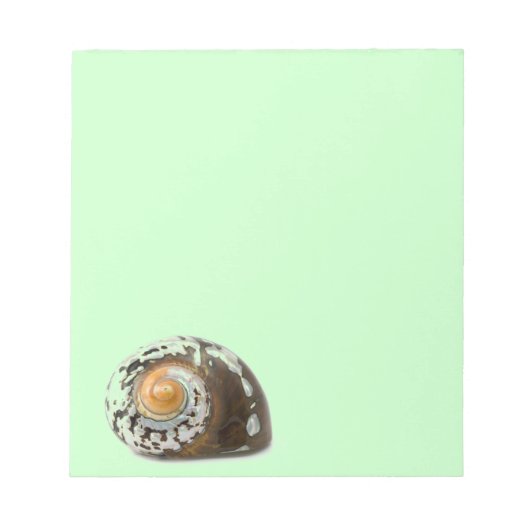 Bloc-notes de coquillage (Devant)