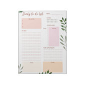 Bloc-notes de couleur d'accentuation et de texte p (Tourné)