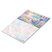 Bloc-notes de courrier escargot coloré (Incliné)