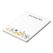 Bloc-notes de couture personnalisé (Tourné)