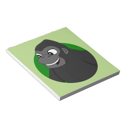 Bloc-notes de dessin de Gorilla (Incliné)