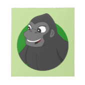 Bloc-notes de dessin de Gorilla (Devant)